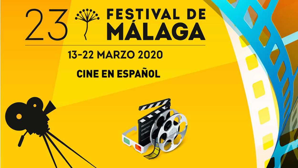 Cartel del Festival de Cine de Málaga de este año.