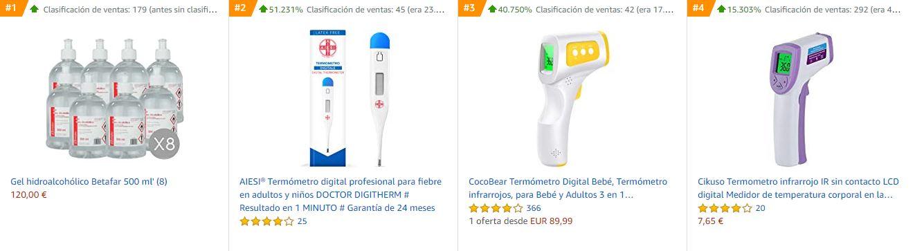 productos de salud y bienestar personal en Amazon