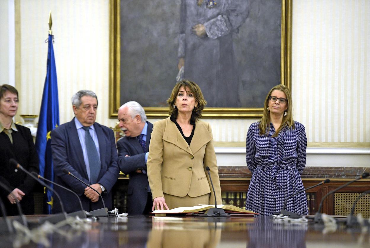 La fiscal general del Estado, Dolores Delgado