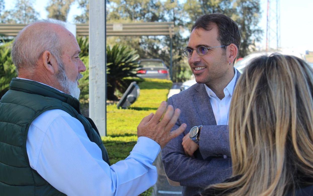 Toni Valero, coordinador general de IU Andalucía y portavoz de Adelante Andalucía.