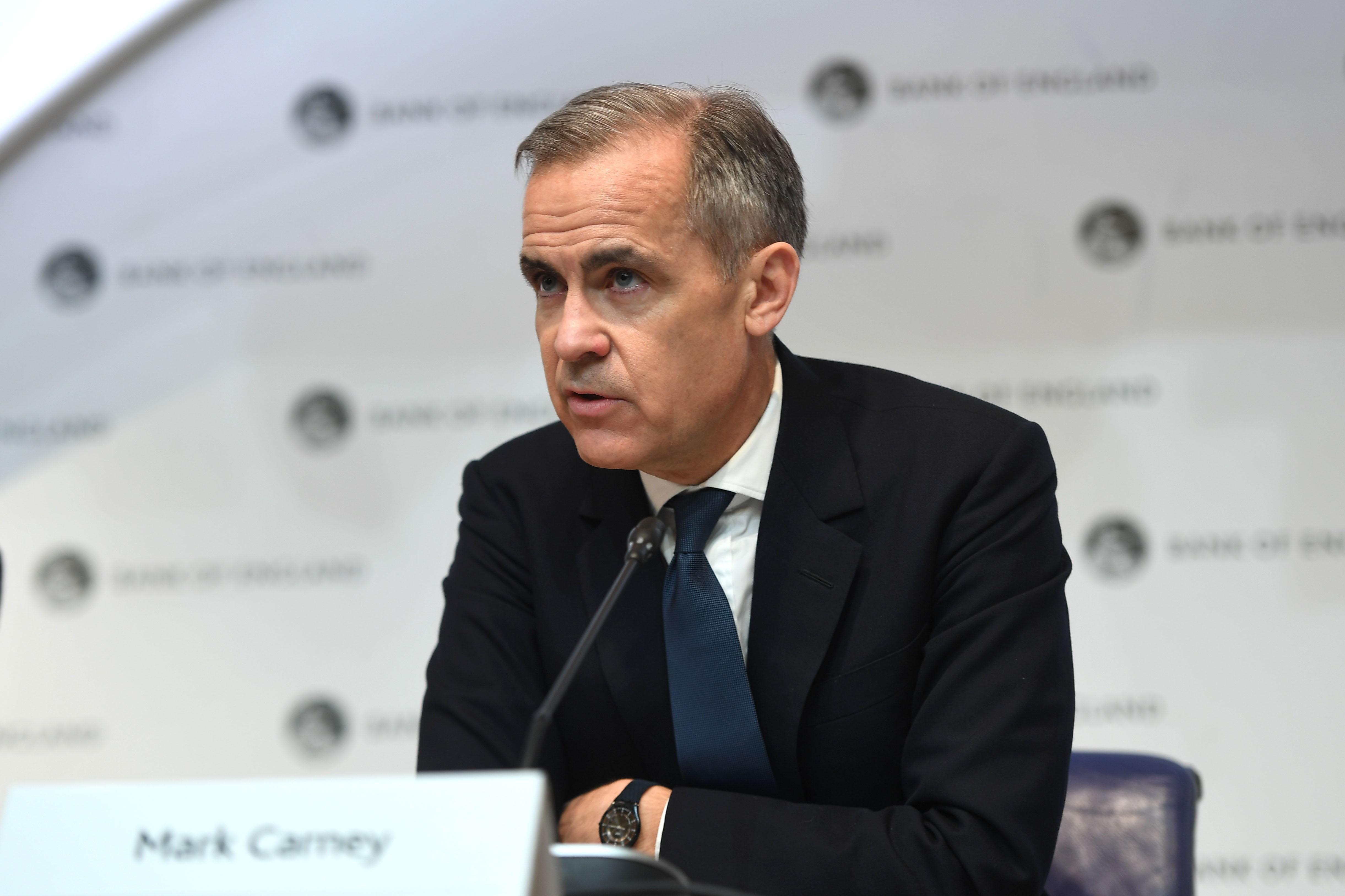 Mark Carney, gobernador del Banco de Inglaterra