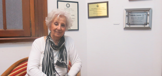Estela de Carlotto, la presidenta de las abuelas de la Plaza de Mayo ha encontrado a su nieto tras 36 años de lucha incansable