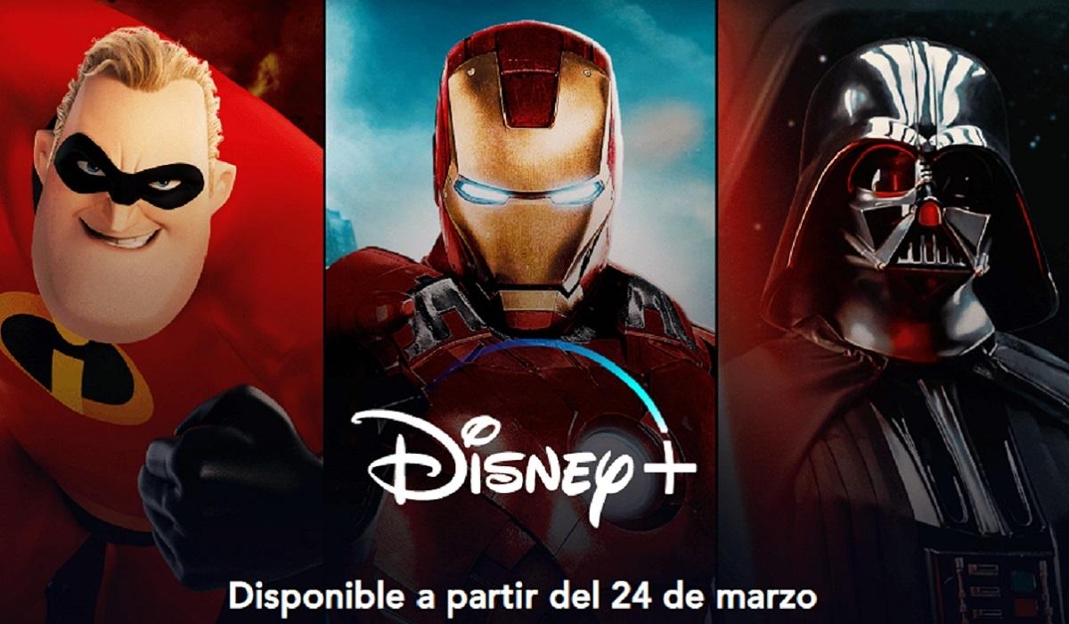 Cartel promocional de Disney+