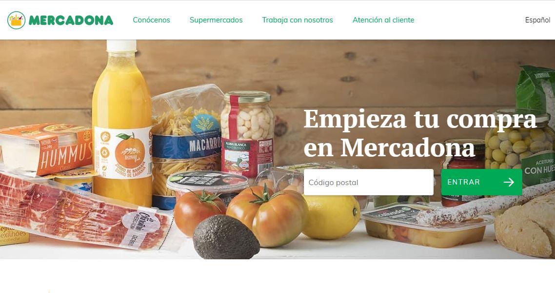 Tienda online de Mercadona