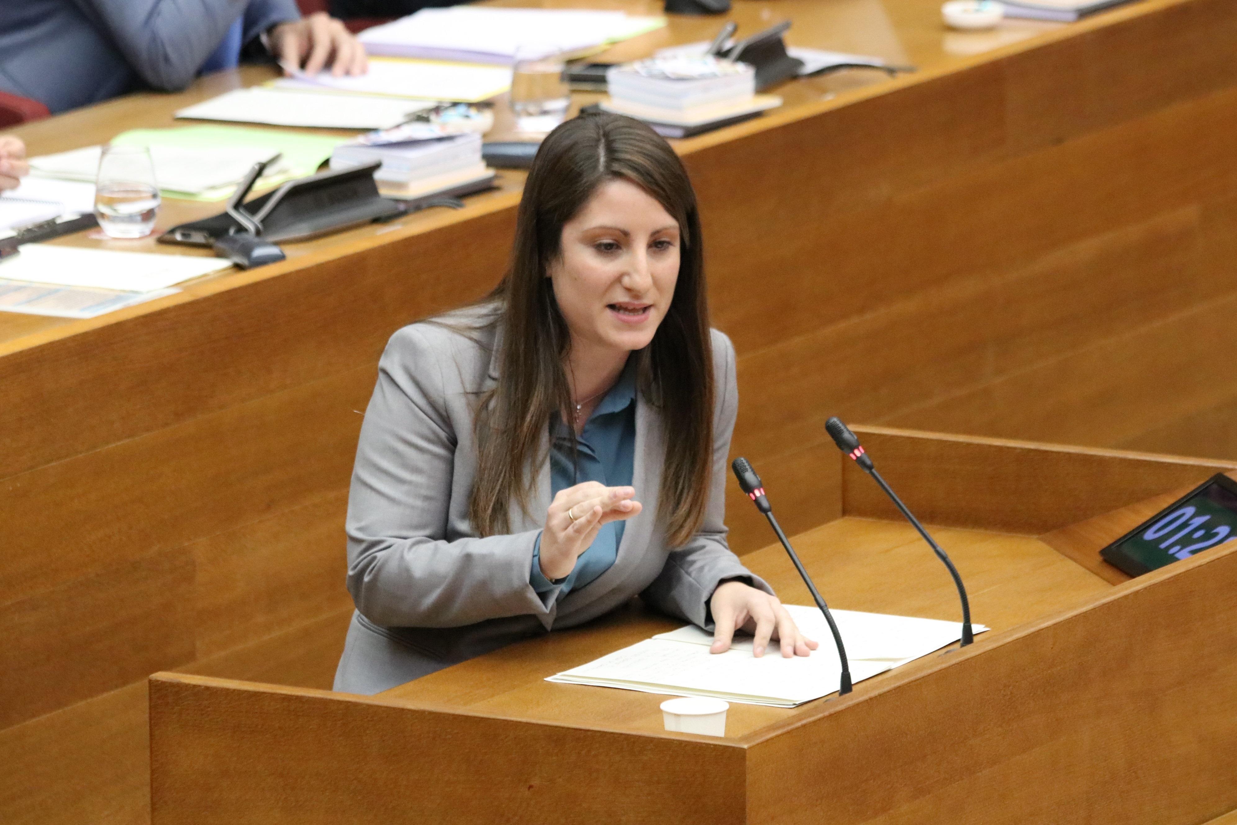 Ana Vega, portavoz de Vox en las Cortes Valencianas