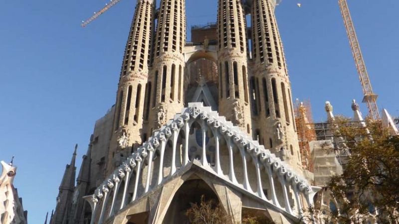 La Sagrada Familia en Barcelona