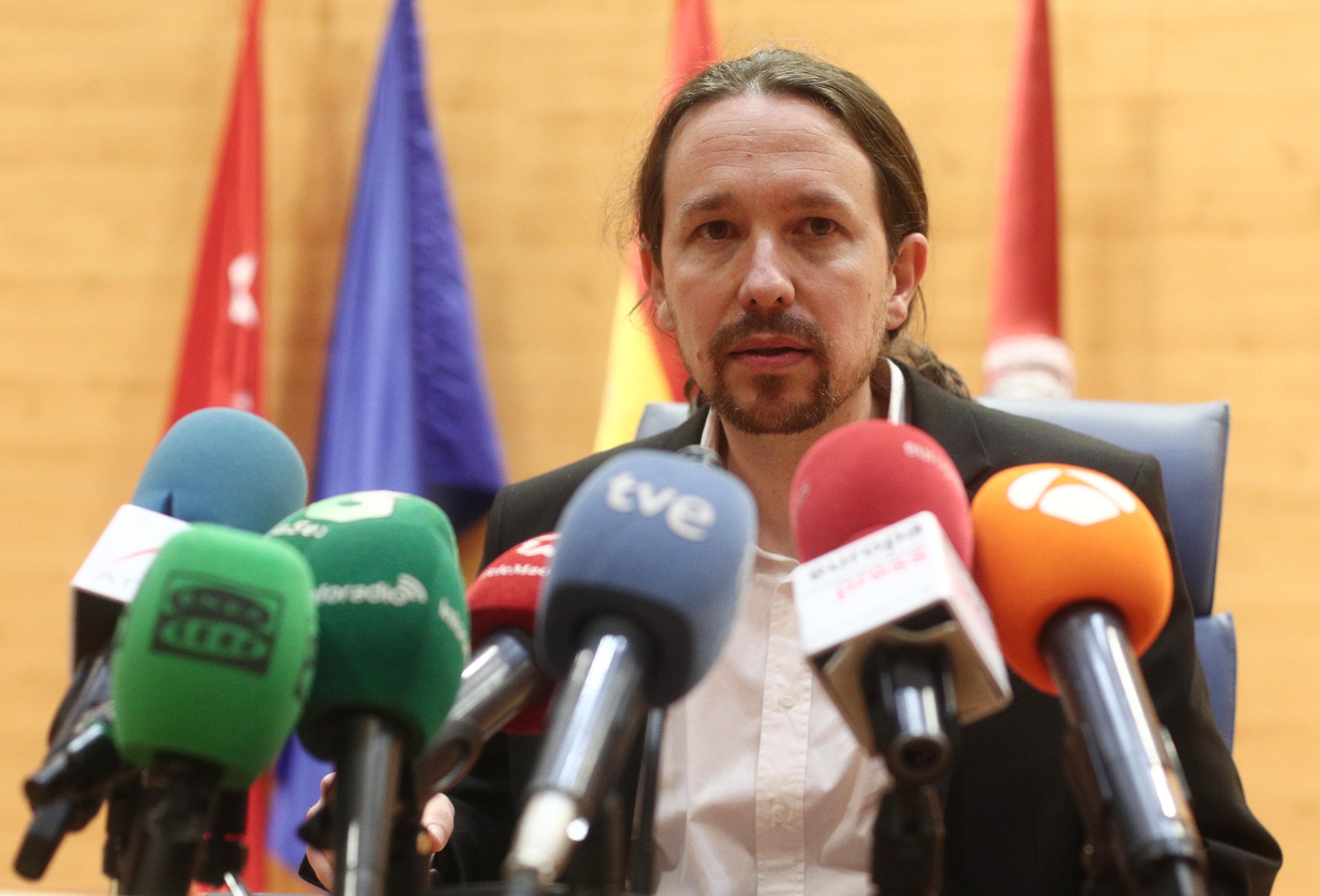 El vicepresidente segundo del Gobierno Pablo Iglesias. Europa Press