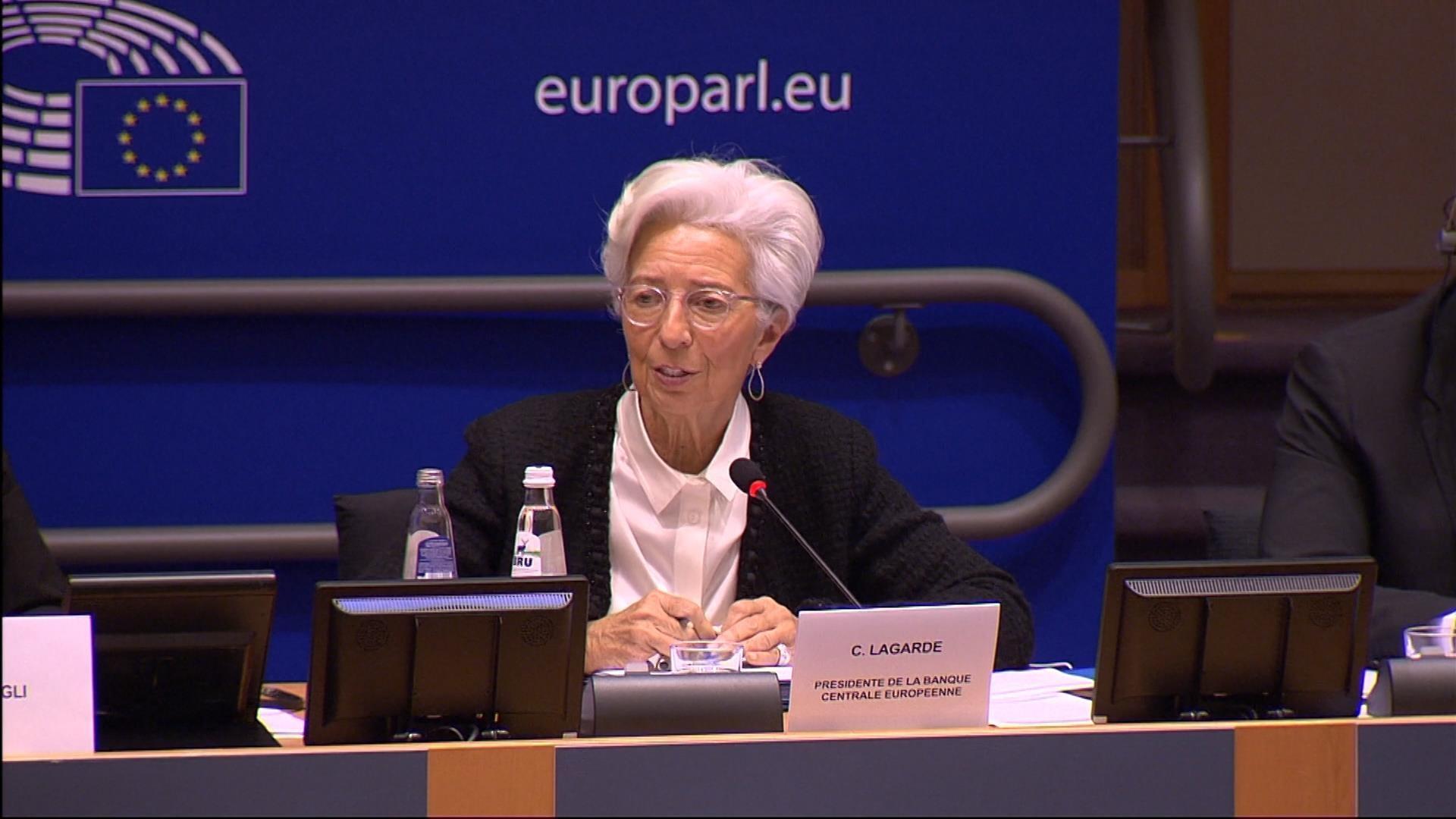 Christine Lagarde, presidenta del BCE