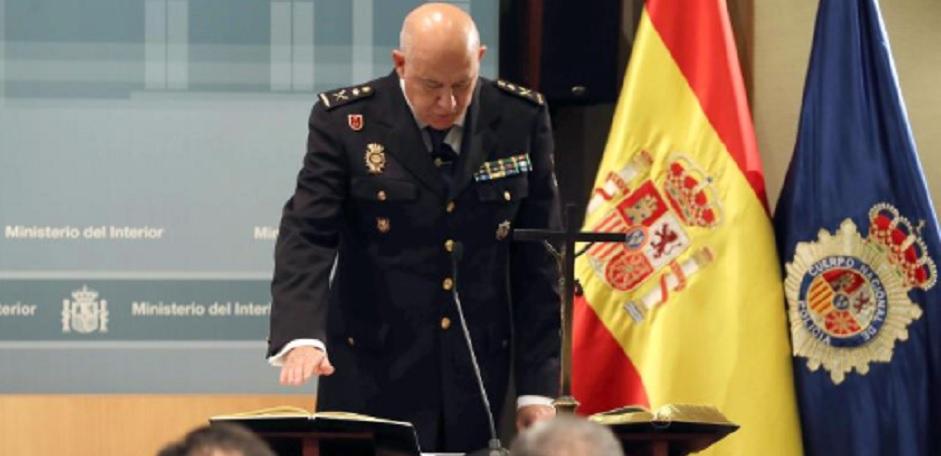 El jefe superior de Policía de Madrid, Jorge Manuel Martí