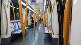 Imagen de un vagón de metro