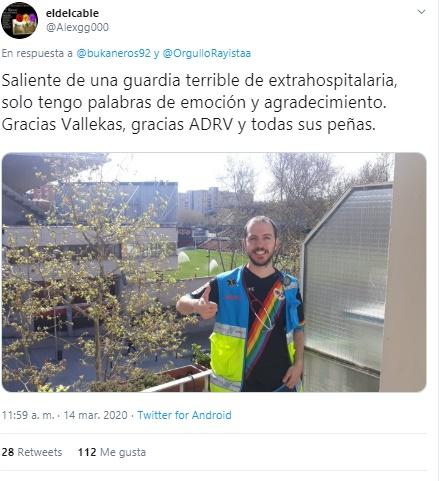 Tuit agradecimiento peñas Tuit agradecimiento peñas