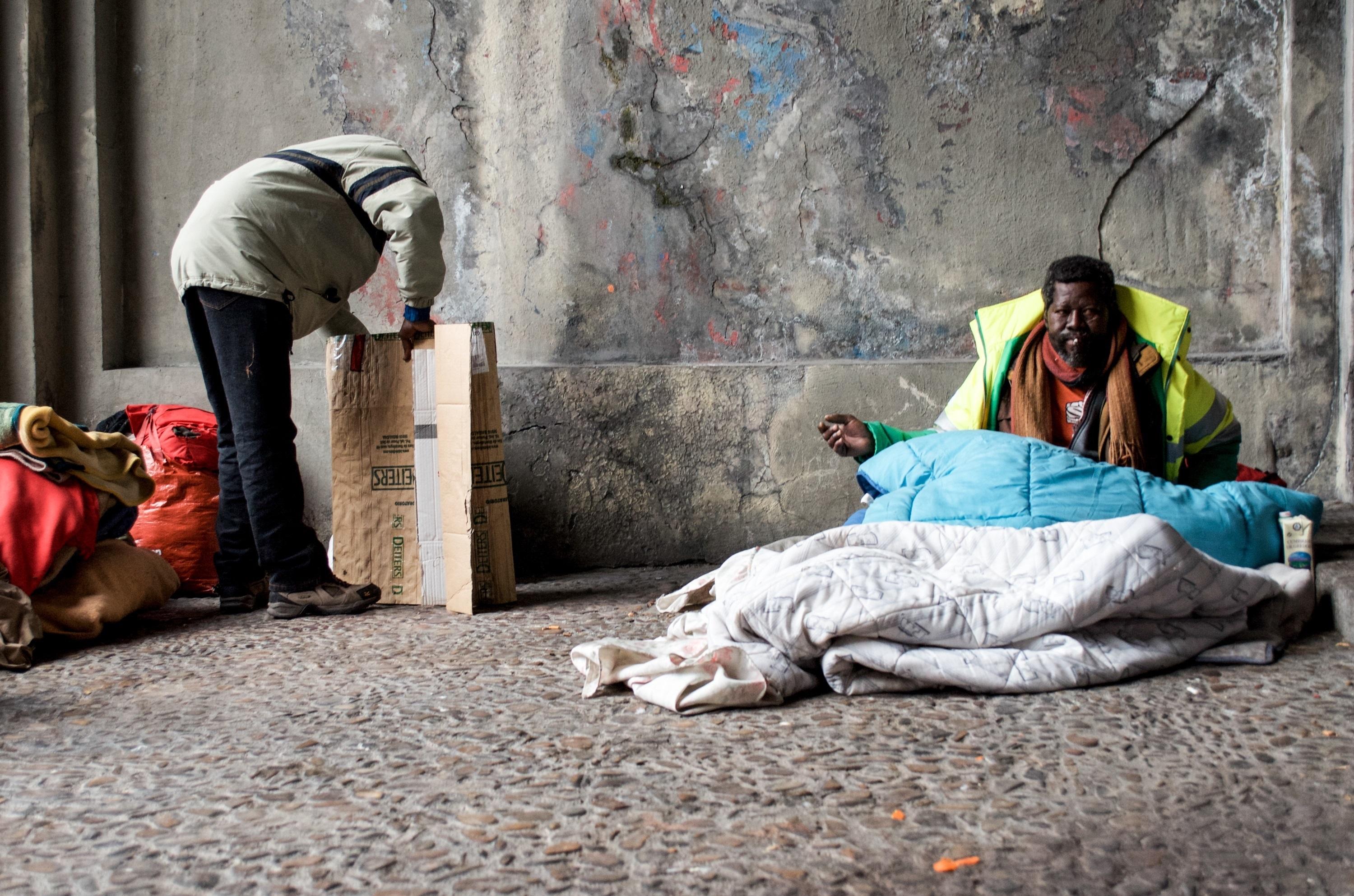 Varias personas sin hogar / EuropaPress