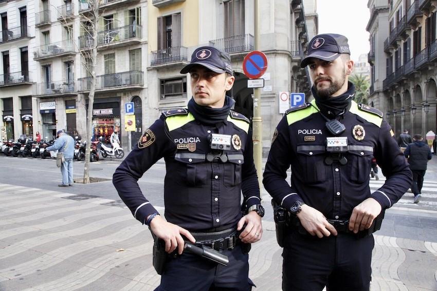 Agentes de la Guardia Urbana