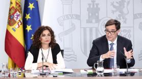 La ministra de Hacienda, María Jesús Montero, y el ministro de Sanidad, Salvador Illa / EuropaPress