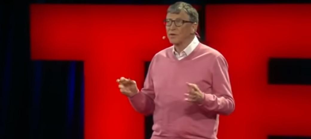 Bill Gates en la conferencia en la que vaticinó la pandemia