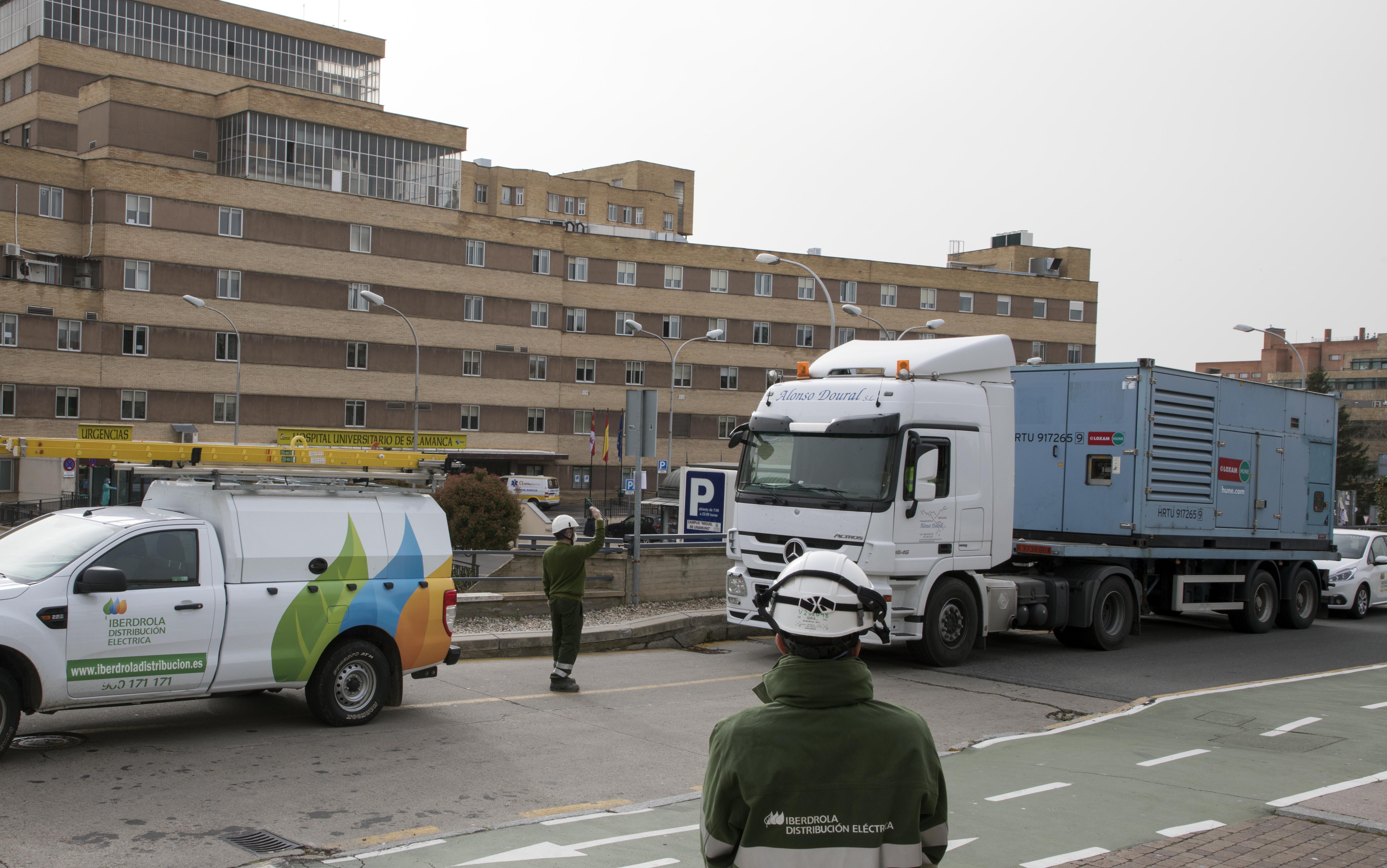 Plan de acción de Iberdrola en el Hospital Universitario de Salamanca