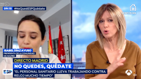 Ayuso es entrevistada en Espejo Público. Atresmedia