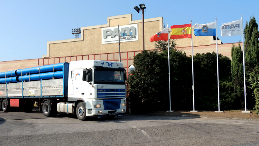 La fábrica de Santander de Saint Gobain