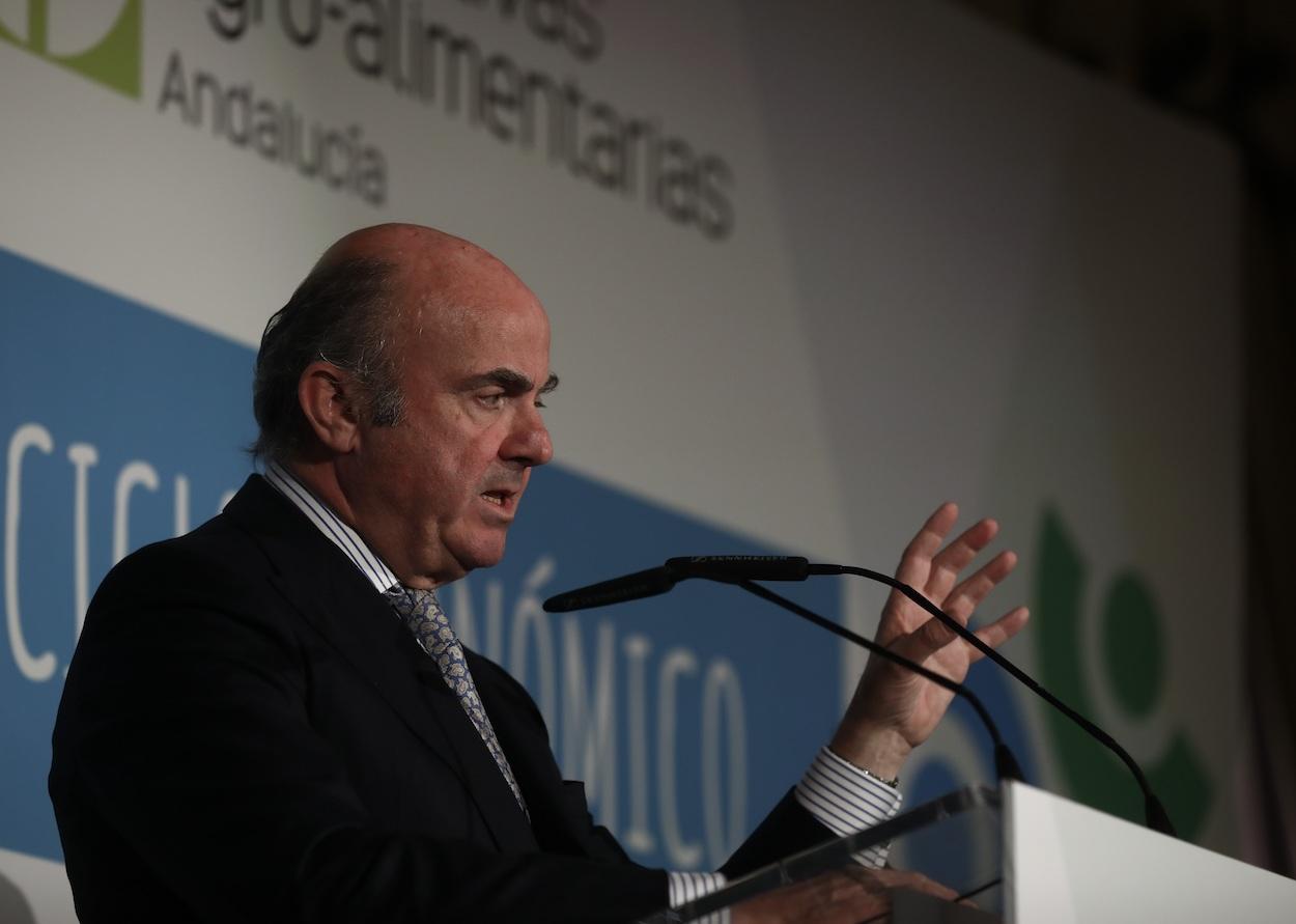 El vicepresidente del BCE, Luis de Guindos