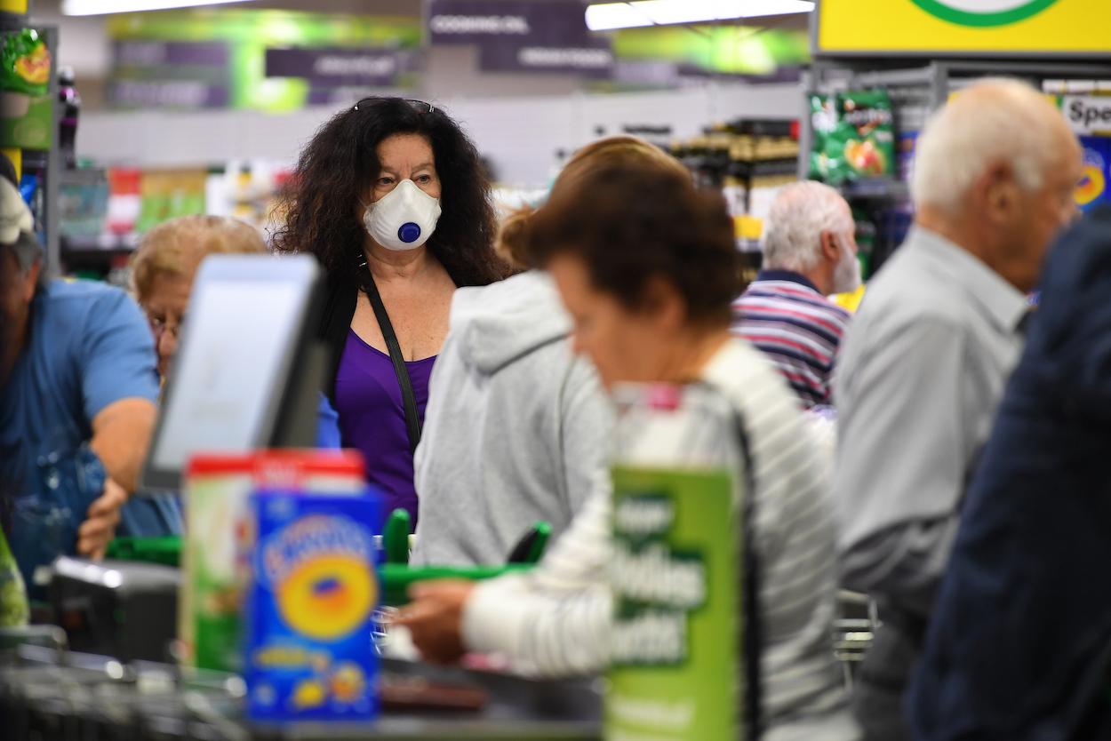 Imagen de un supermercado de Melbourne