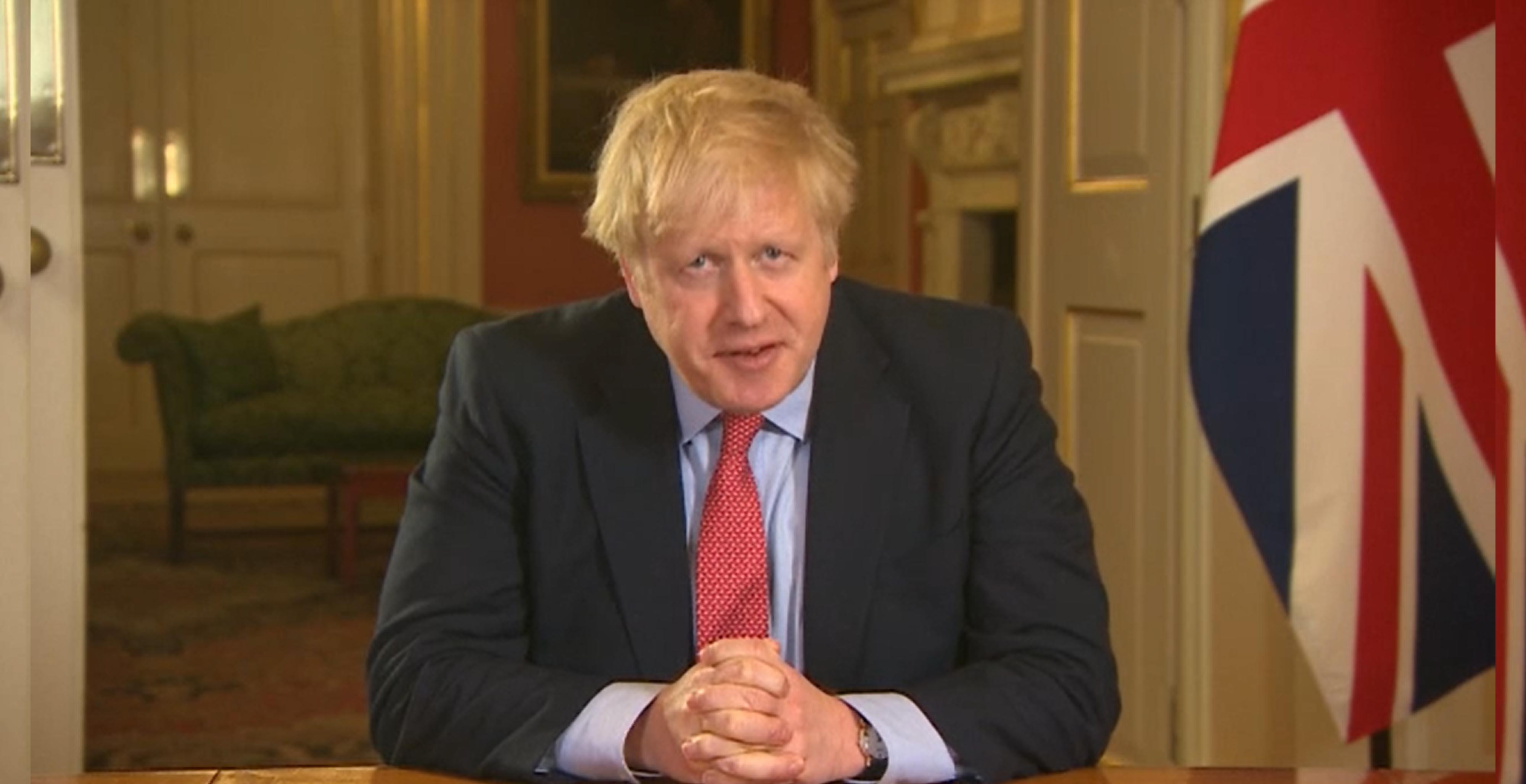 El primer ministro del Reino Unido, Boris Johnson. Fuente: EP.