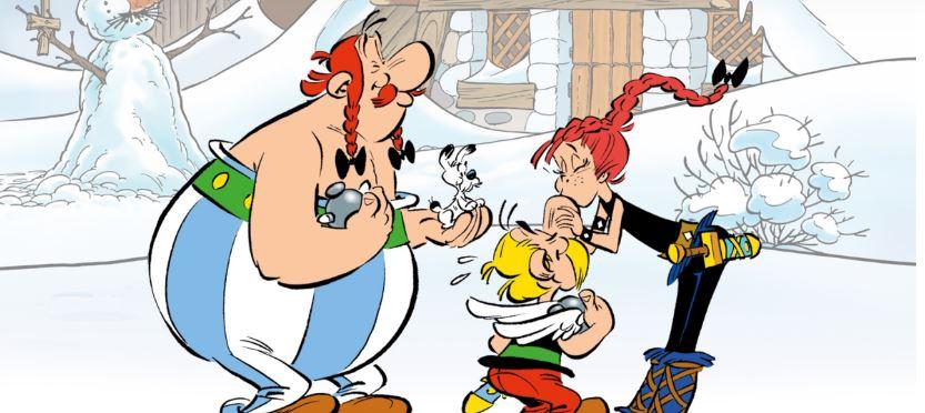 Viñeta del cómic 'Astérix y la hija de Vercingétorix'. Asterix.com