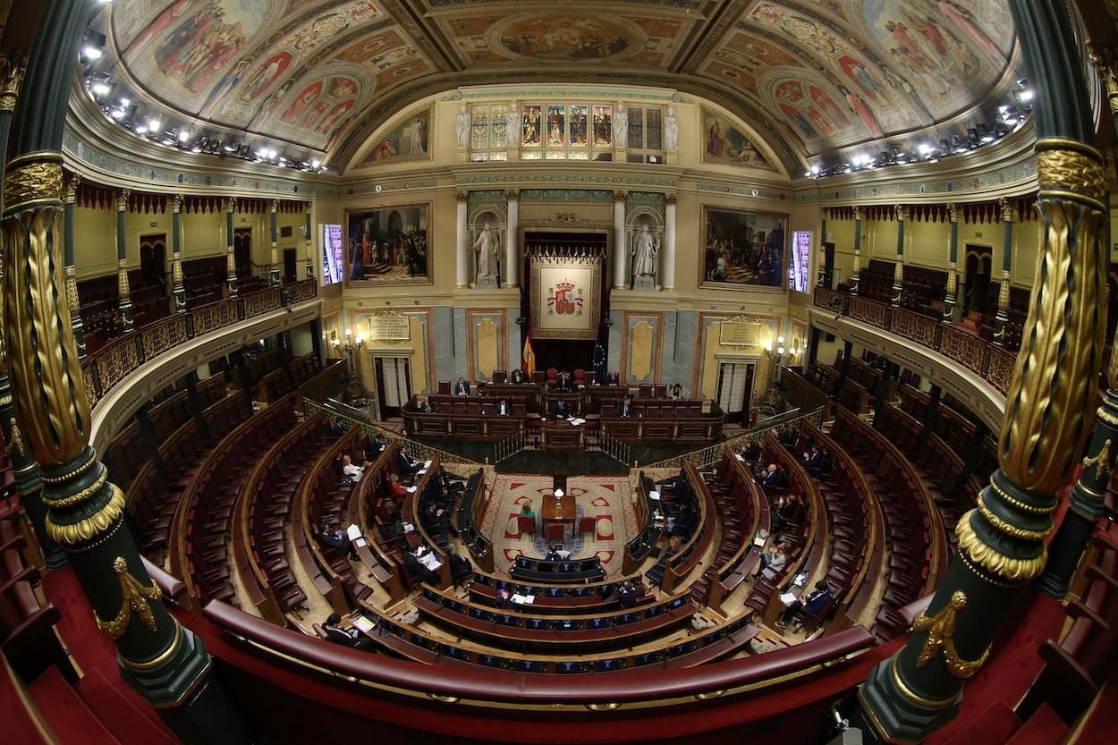 Imagen del Congreso de los Diputados durante una sesión plenaria