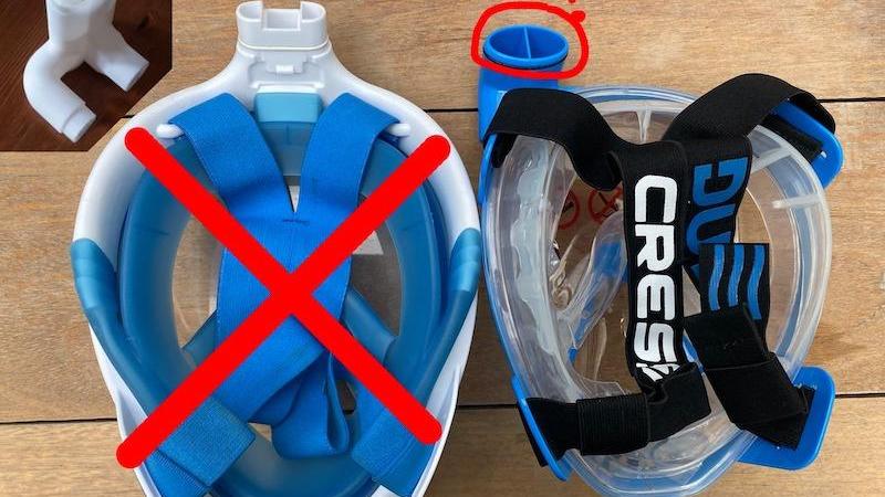 Donaciones de máscaras de snorkel de Decathlon para tratar a enfermos de  coronavirus - Revista Haz