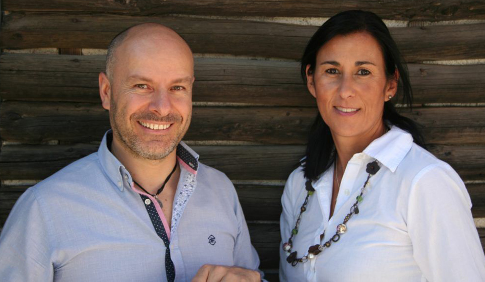 Los fundadores de Helpin Name, Ido Boscolo y María Zamorano