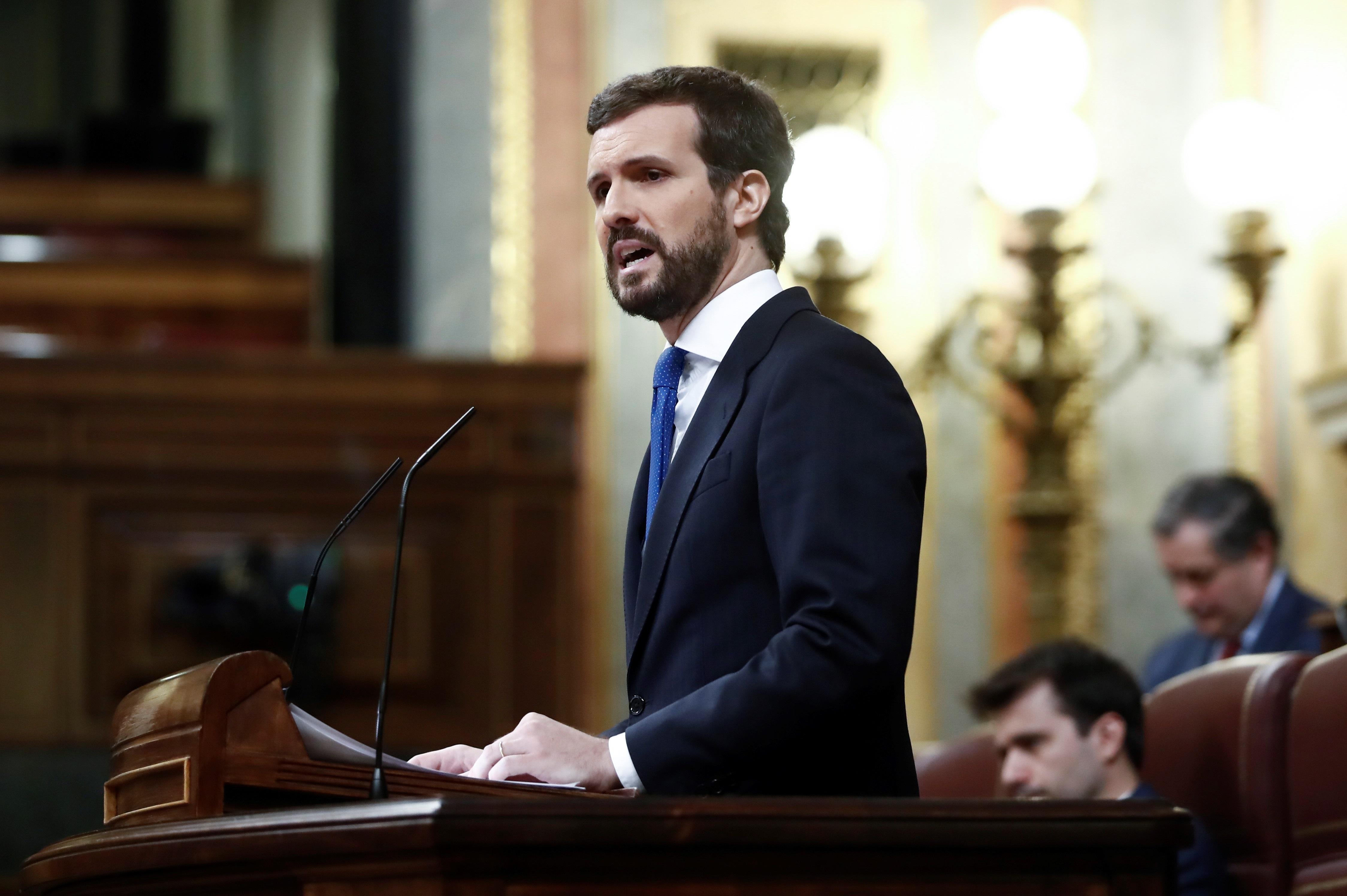 Casado pregunta a Sánchez por las muertes del coronavirus obviando las cifras de Madrid 