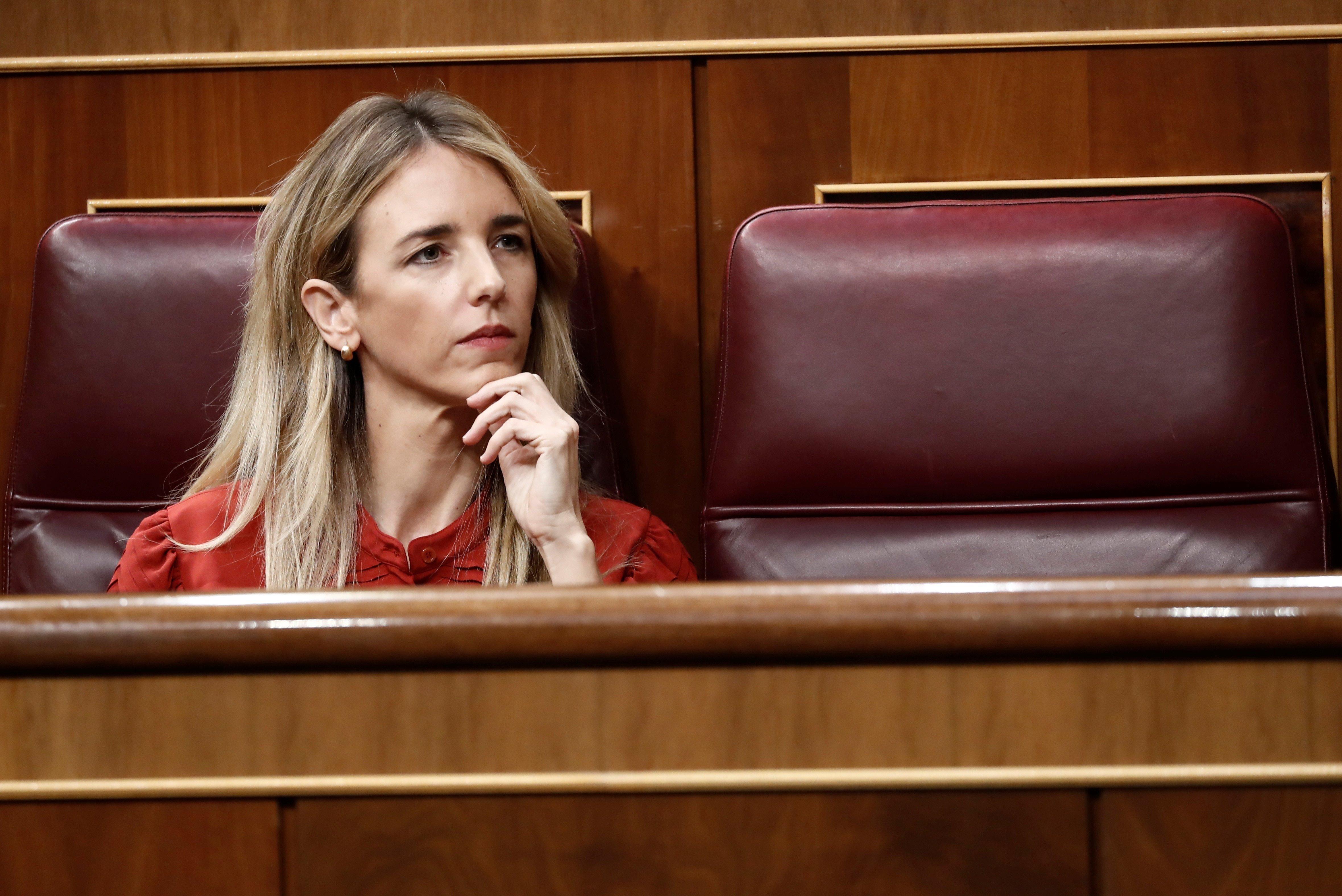La portavoz del PP en el Congreso de los Diputados, Cayetana Álvarez de Toledo. Fuente: EP.