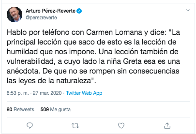 Tuit Pérez Reverte Carmen Lomana