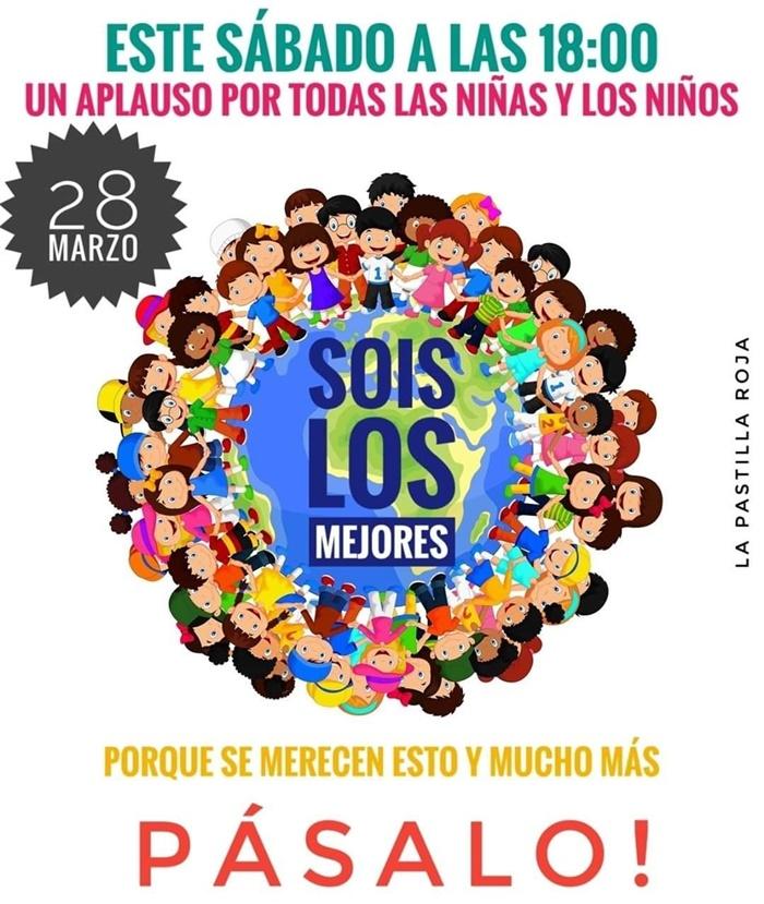 Cartel convocatoria aplauso niños Cartel convocatoria aplauso niños