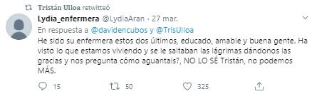 Tuit enfermera Tristán Ulloa