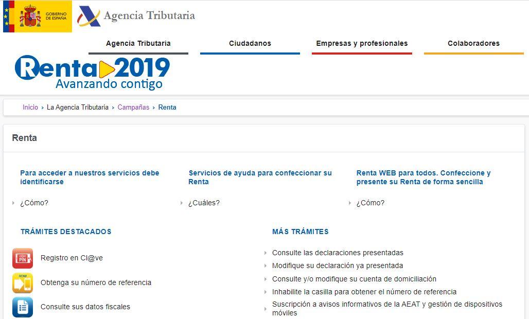 ¿Cómo pedir el borrador de la Declaración de la Renta 2019?