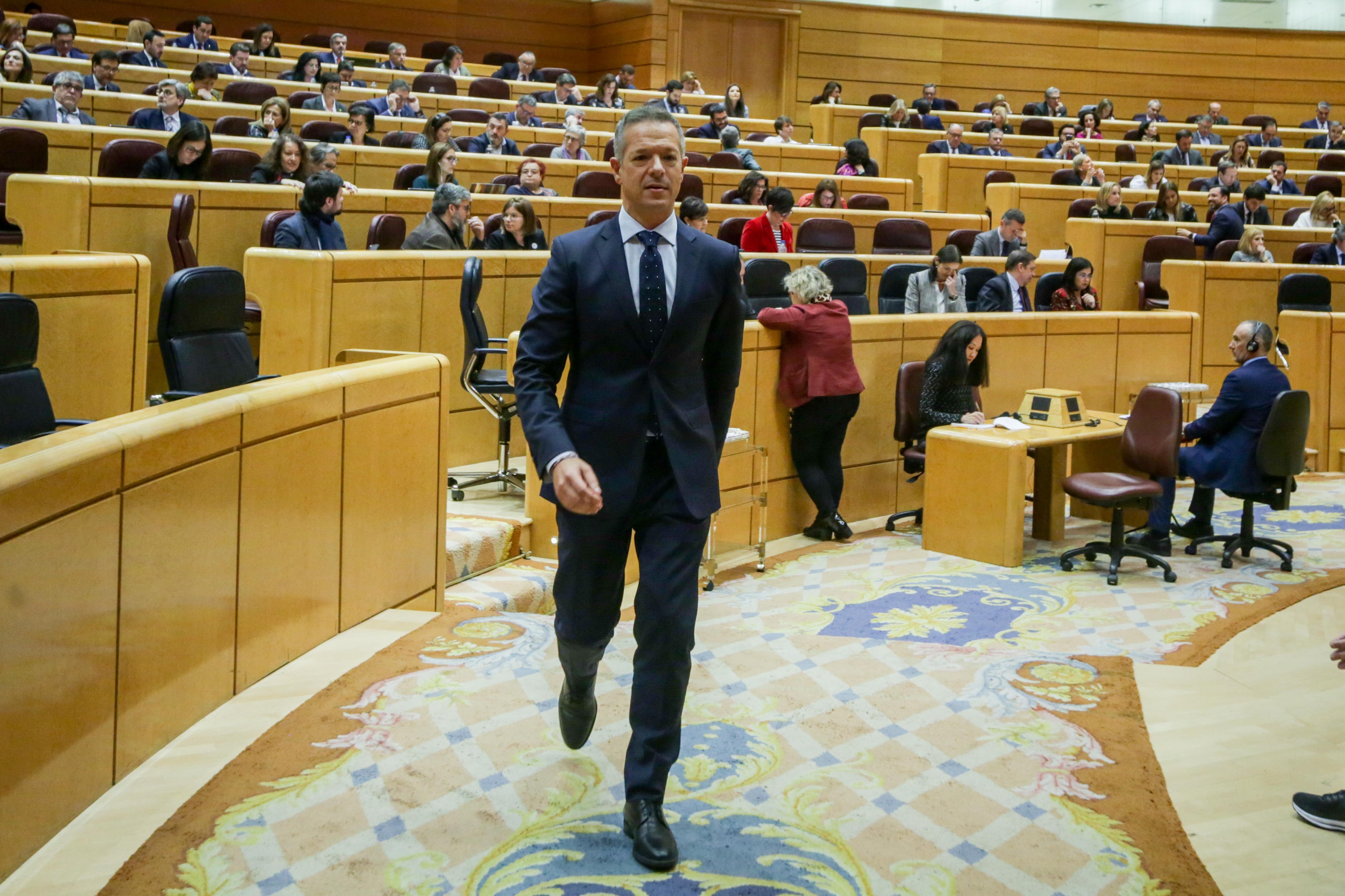 El portavoz del Grupo Parlamentario socialista en el Senado, Ander Gil. Europa Press