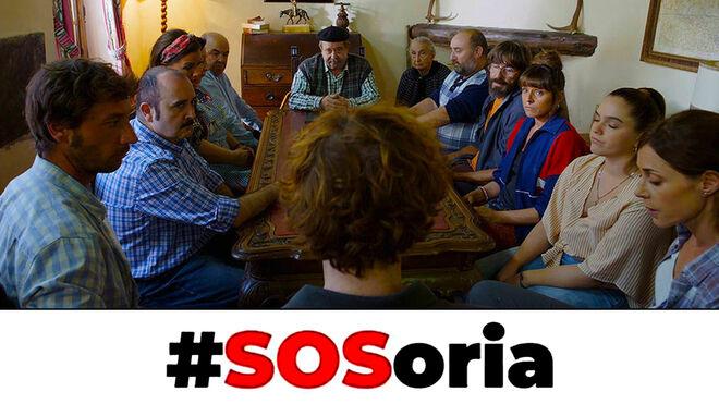 Los actores de El Pueblo mandan un SOS para ayudar a Soria.