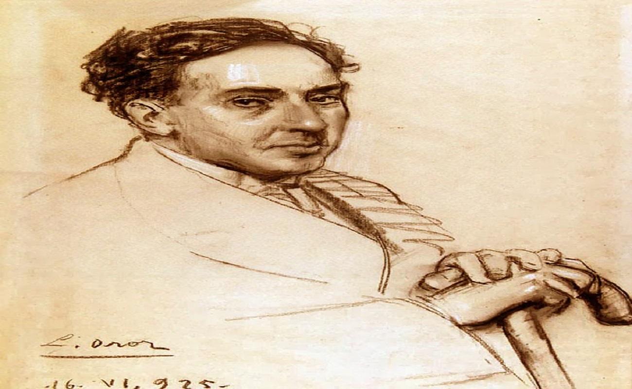 Dibujo de Antonio Machado