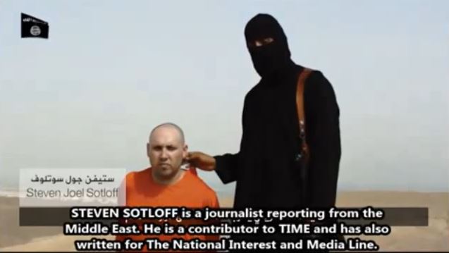 Los yihadistas del 'Califato Islámico' degüellan a un fotorreportero norteamericano y amenazan con asesinar a otro