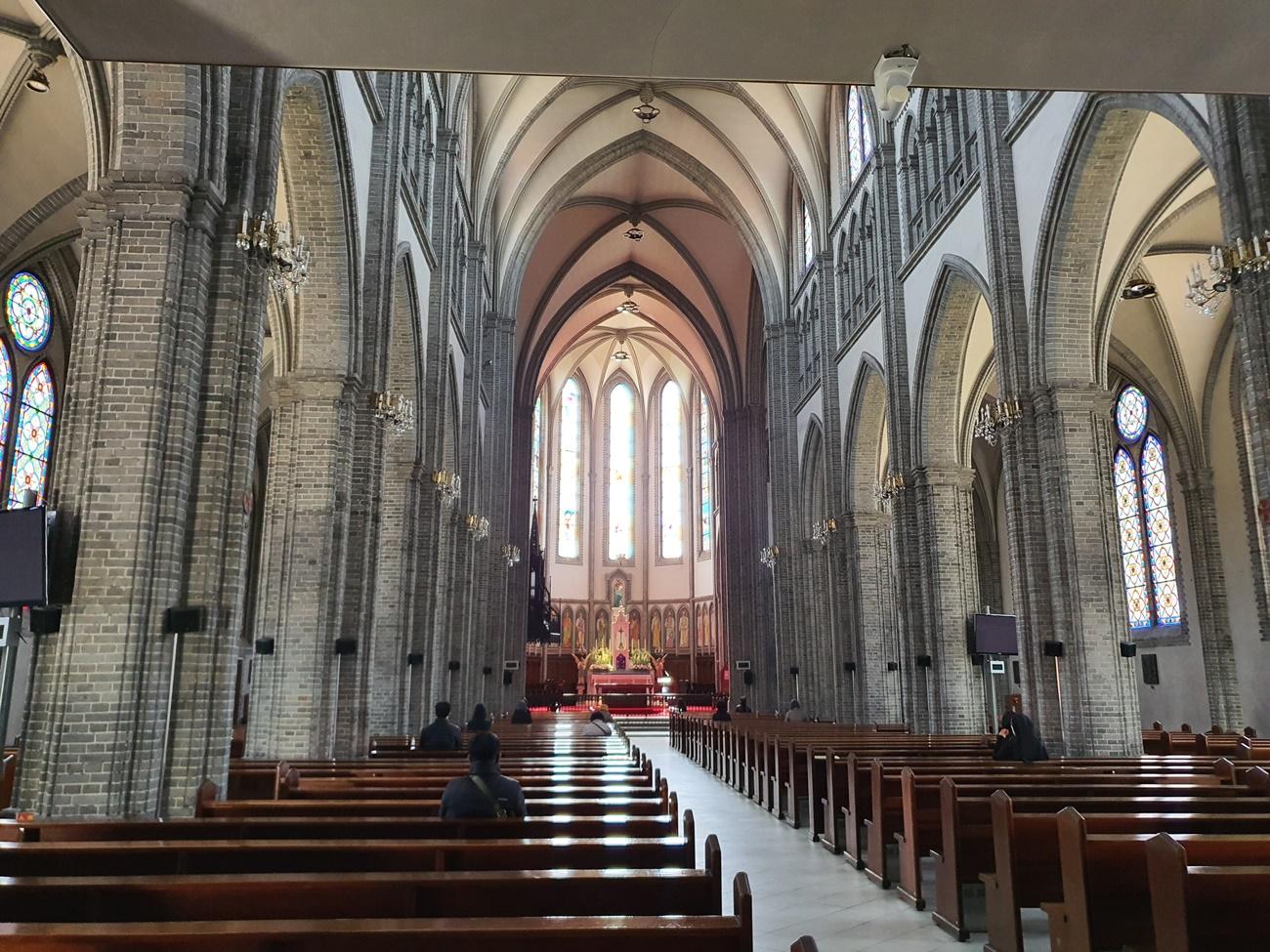 Interior de una iglesia