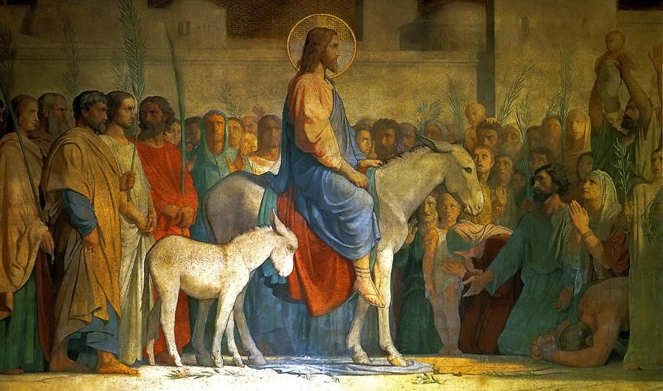 El burro de Cristo.