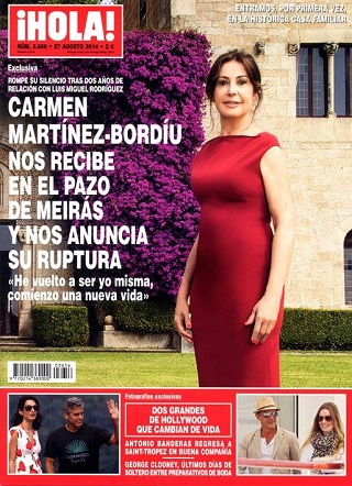 Carmen Martínez-Bordiú provoca a Galicia exhibiendo en el 'Hola' el palacete del "abuelito" Carmen Martínez-Bordiú provoca a Galicia exhibiendo en el 'Hola' el palacete del "abuelito"