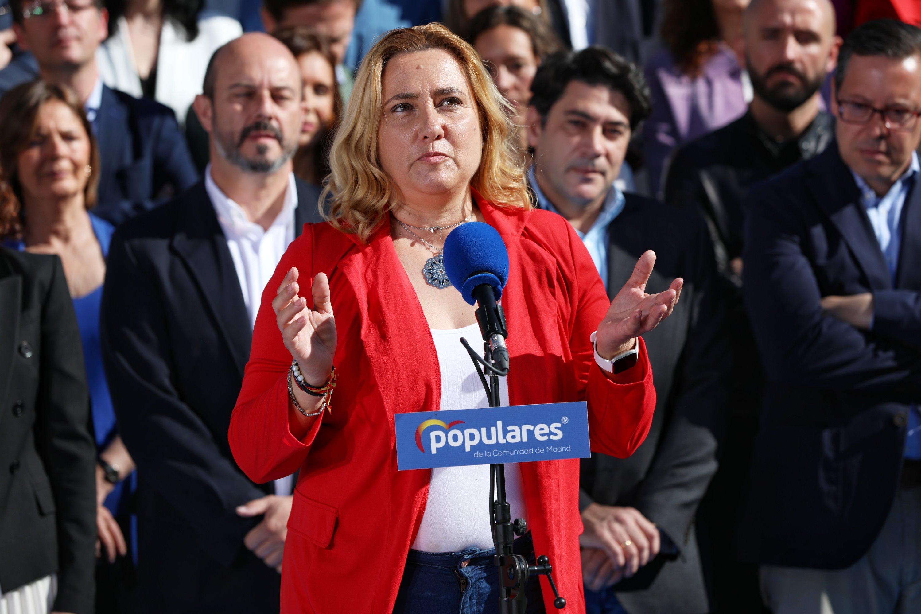 La diputada del PP Almudena Negro. Fuente: Europa Press.