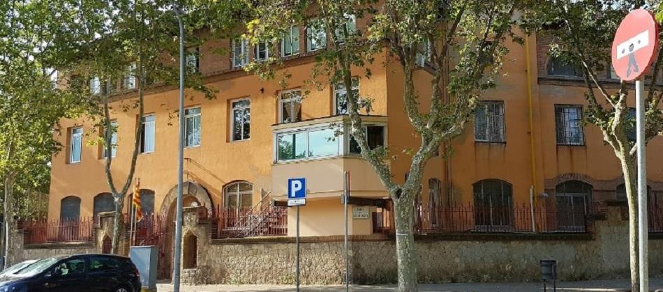 Entrada principal al Centro Penitenciario de Mujeres de Barcelona