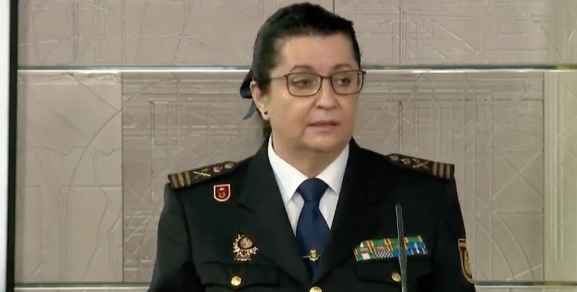 Comisaría principal de la Policía Nacional, María Pilar Allue