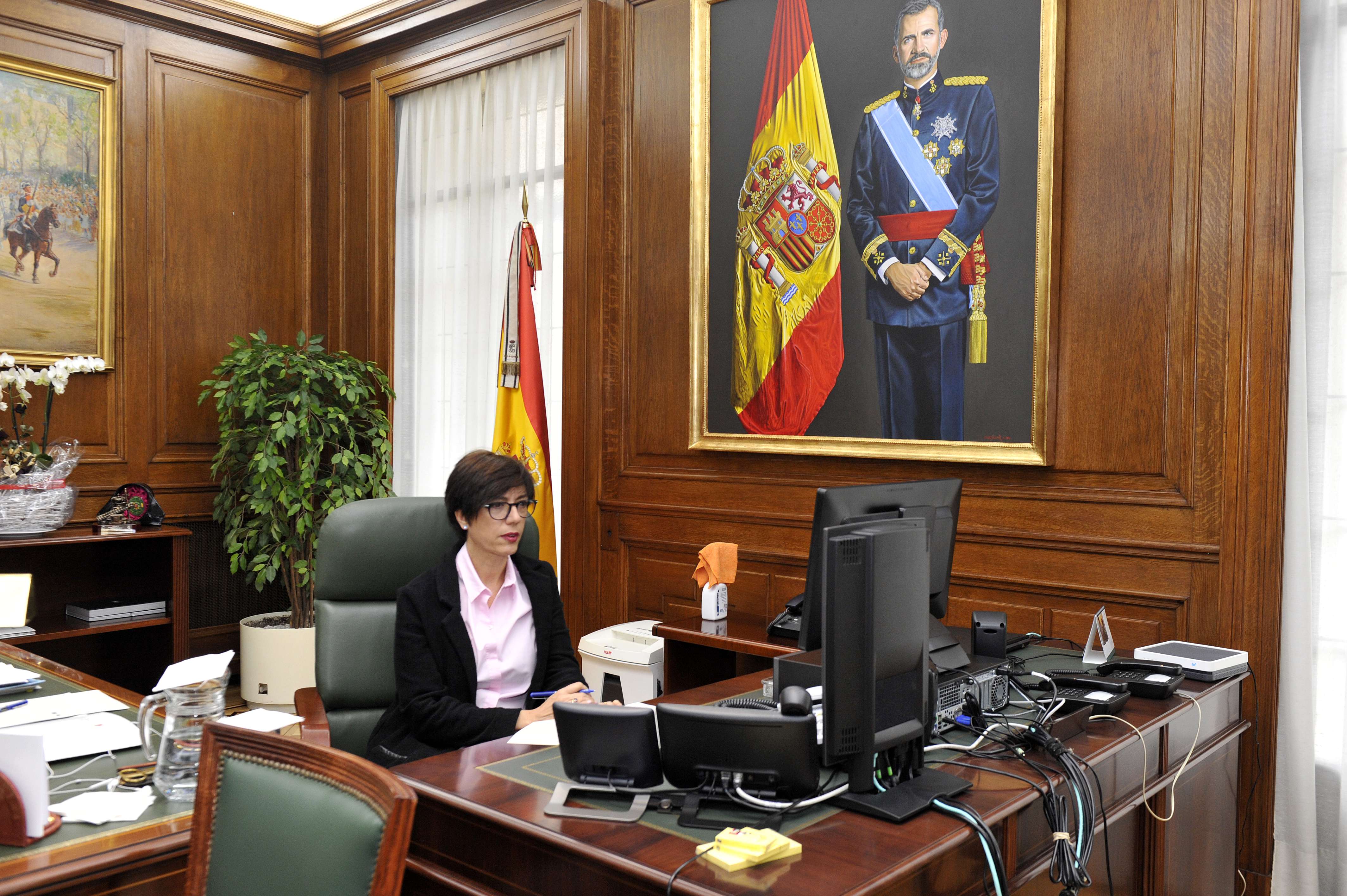 María Gámez, directora general de la Guardia Civil.