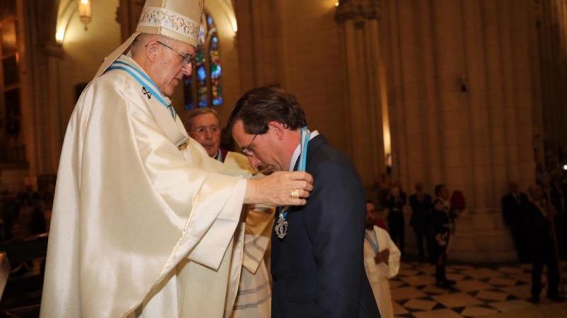Almeida en La Almudena. Acto privado. Septiembre 2019 Almeida en La Almudena. Acto privado. Septiembre 2019