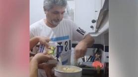 Juan José Cortes durante un vídeo en su canal de Facebook