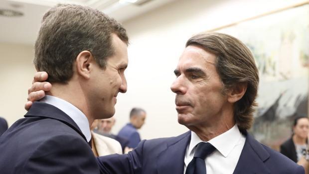 aznar con casado