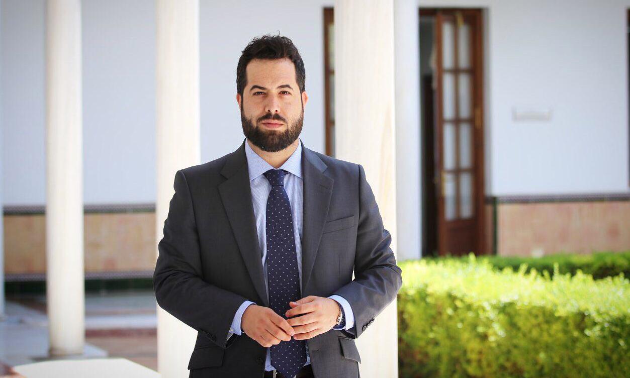 Fran Carrillo, portavoz adjunto de Vox en el Parlamento andaluz.